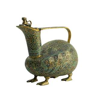 Enamelled ewer