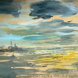 View of Eastern. Point Lighthouse from Halfmoon Beach by Adrian Molina, Image 1.