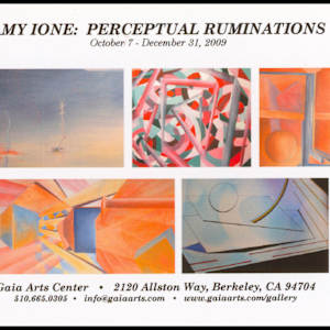 Selection of Exhibition Cards by Amy Ione