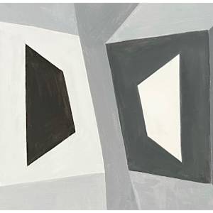Homage to Albers (Pandemic Value Study #3) by Amy Ione