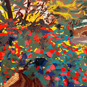 Morning Roses by Flourish Fine Art Gallery & Studio