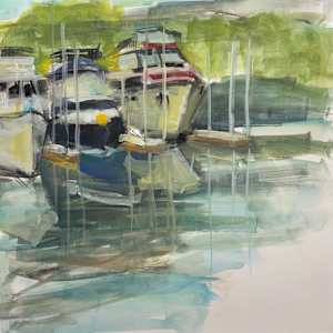 Docked at Ditto by Monte Perry