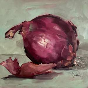 Purple Peel by Flourish Fine Art Gallery & Studio