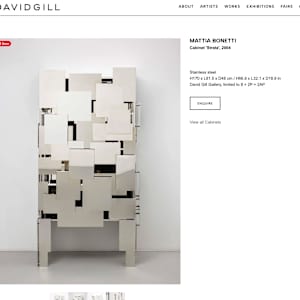 Cabinet "Strata" by Mattia Bonetti, Image 5.