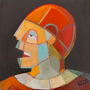 The Cyclist by Karin Moustakas