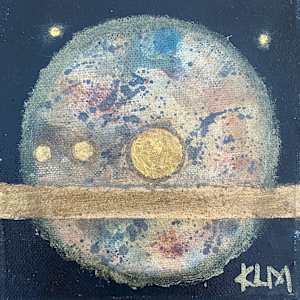 My universe - planet 3 by Karin Moustakas
