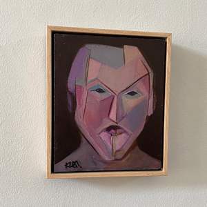 Nicholaas by Karin Moustakas  Image: Front profile box framed in beech veneer.