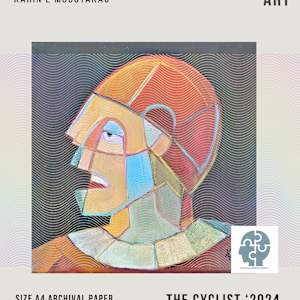 The Cyclist by Karin Moustakas