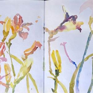 Canada Quebec Scetchbook by Julia Kaulbach 