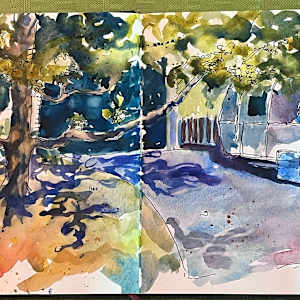 Canada Quebec Scetchbook by Julia Kaulbach 