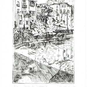 Sauve, le vidourle hochkant 1/15 by Julia Kaulbach