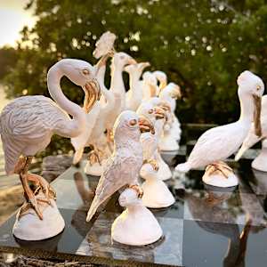 Florida Bird Chess Set by Cindy Stevens, Image 4.