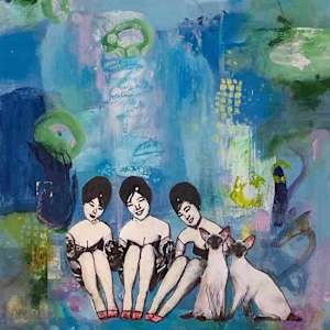 We Are Siamese II by nancy gordon