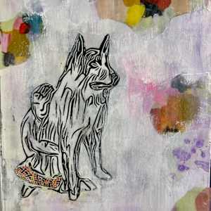 Dogs III by nancy gordon