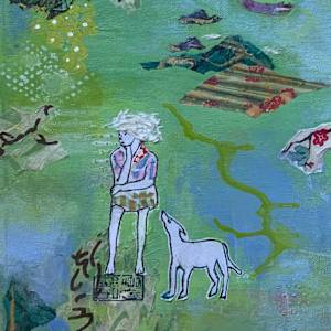 Dogs XI by nancy gordon