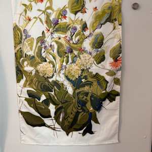 Mural tea towel. by nikki
