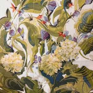 Mural tea towel. by nikki  Image: Detail of artwork.