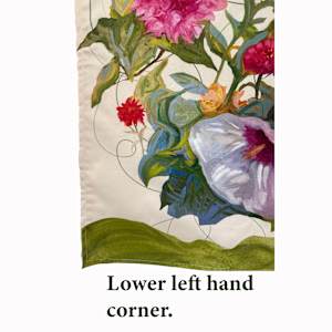 Plein air tea towel by nikki  Image: Lower left hand corner