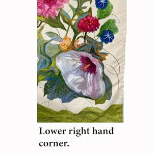 Plein air tea towel by nikki  Image: Lower right hand corner