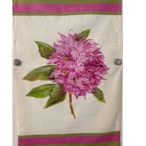 Rhody tea towel by nikki  Image: Full image.