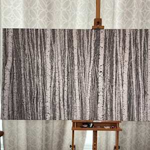 Birch Trees by Young Kim 