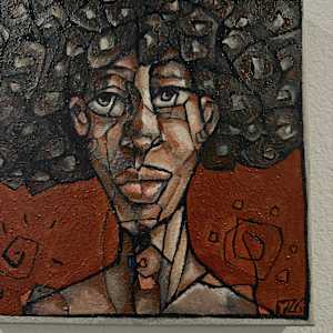 A thinker by Young Kim, Image 1.