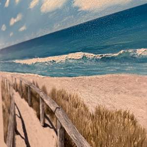 A day at the beach by Young Kim 