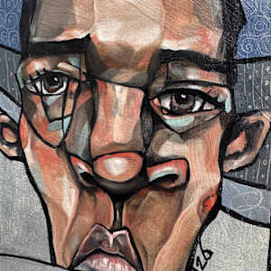 Pressed in Blue by Young Kim, Image 3.