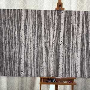 Birch Trees by Young Kim 