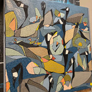 Canadian Geese by Young Kim 
