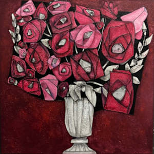 Roses 2 12x12 1/10 by Young Kim