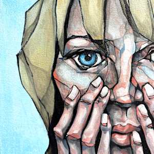 Blue-eyed by Young Kim 