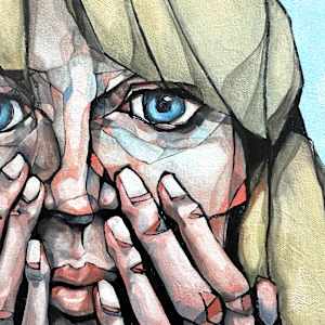 Blue-eyed by Young Kim 