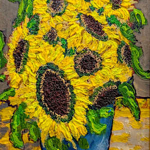 SUNFLOWERS No. 10 by Douglas Black