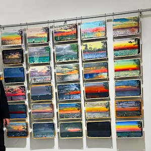 31 Installation Piece 30days30sunrises by Douglas Black 