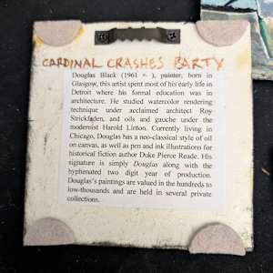 Cardinal Crashes Party by Douglas Black  Image: Back, Cardinal Crashes Party