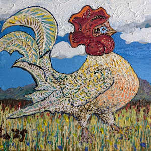 Blue-eyed Chicken by Douglas Black