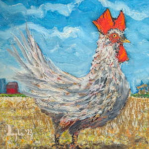 Barnyard Chicken by Douglas Black