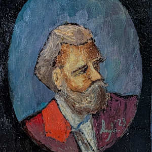 Portrait of J. Joachim by Douglas Black