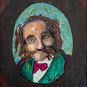 Portrait of J.  Offenbach by Douglas Black