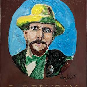 Portrait Of Claude Debussy by Douglas Black