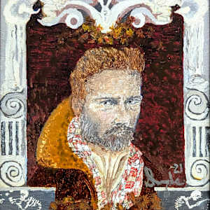 Self Portrait No. 3, aka Autumn Cartouche by Douglas Black  Image: Self Portrait No. 3, aka Autumn Cartouche