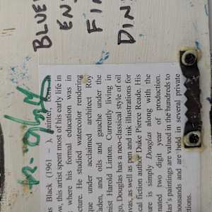 Bluebirds Enjoy Fine Dining by Douglas Black  Image: Reverse, Bluebirds Enjoy Fine Dining