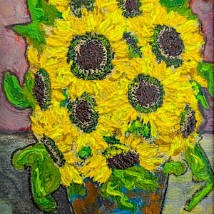 SUNFLOWERS No. 11 by Douglas Black