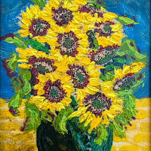 SUNFLOWERS No. 12 by Douglas Black