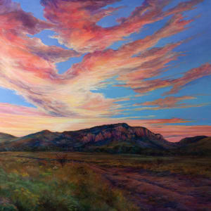 Sunset's Mountain Majesty by Lindy Cook Severns 