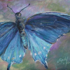 Winging the Blues by Lindy Cook Severns 
