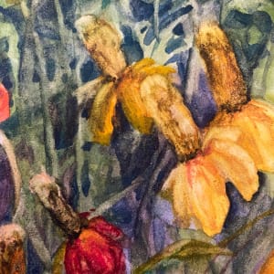 A  Flowering Fiesta by Lindy Cook Severns  Image: flower detail