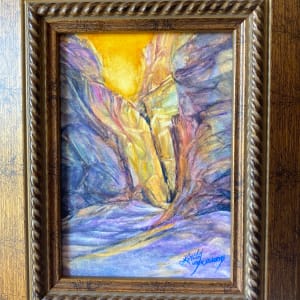 Where the Light Gets In by Lindy Cook Severns  Image: framed  in wood