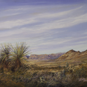 The Moment the Desert Turns Golden by Lindy Cook Severns 
